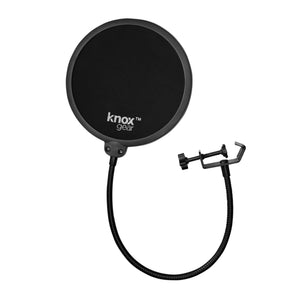 Knox Gear Pop Filter for Broadcasting and Recording Microphones