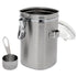 ChefWave Stainless Steel Coffee Canister with Measuring Spoon