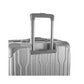 Heys Xtrak 21-Inch Lightweight TSA Combination Lock Carry-On Luggage (Silver)