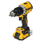 DEWALT 20V MAX* XR Brushless Cordless 1/2 in. Hammer Drill/Driver Kit (DCD805D2), Yellow