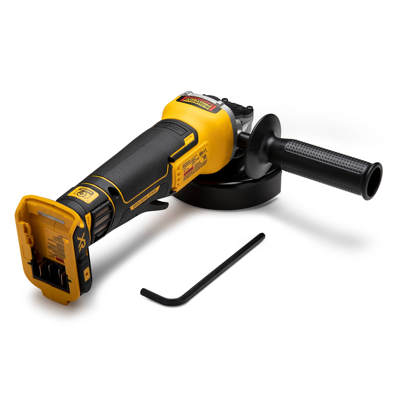 Dewalt DCG413B 20V XR Brushless 4.5-Inch Angle Grinder (Baretool)