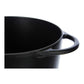 Kuchenprofi 6 Quart Enameled Cast Iron Dutch Oven with Lid Black