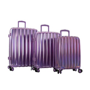 Heys Astro 3-Piece Purple Luggage Bags Set (30-Inch, 26-Inch, and 21-Inch)