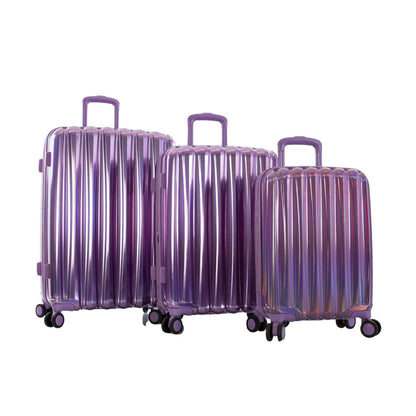 Heys Astro 3-Piece Purple Luggage Bags Set (30-Inch, 26-Inch, and 21-Inch)