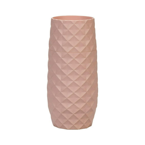 Amaranth 10-Inch Floral Care Impact Resistant Smarter Vase (Blush Pink)