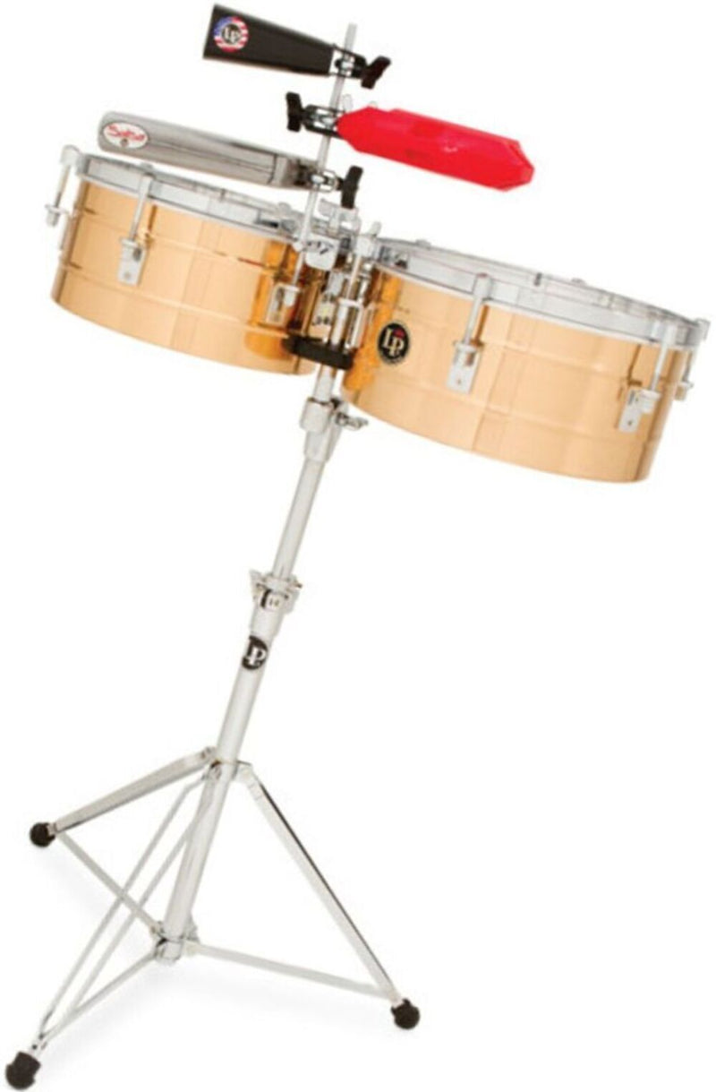 Latin Percussion LP Series LP257BZ Timbales Standard - Bronze