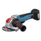 BOSCH GWX18V-50PCN 18V X-LOCK EC Brushless Connected-Ready 4-1/2 In.  5 In. Angle Grinder with No Lock-On Paddle Switch (Bare Tool)