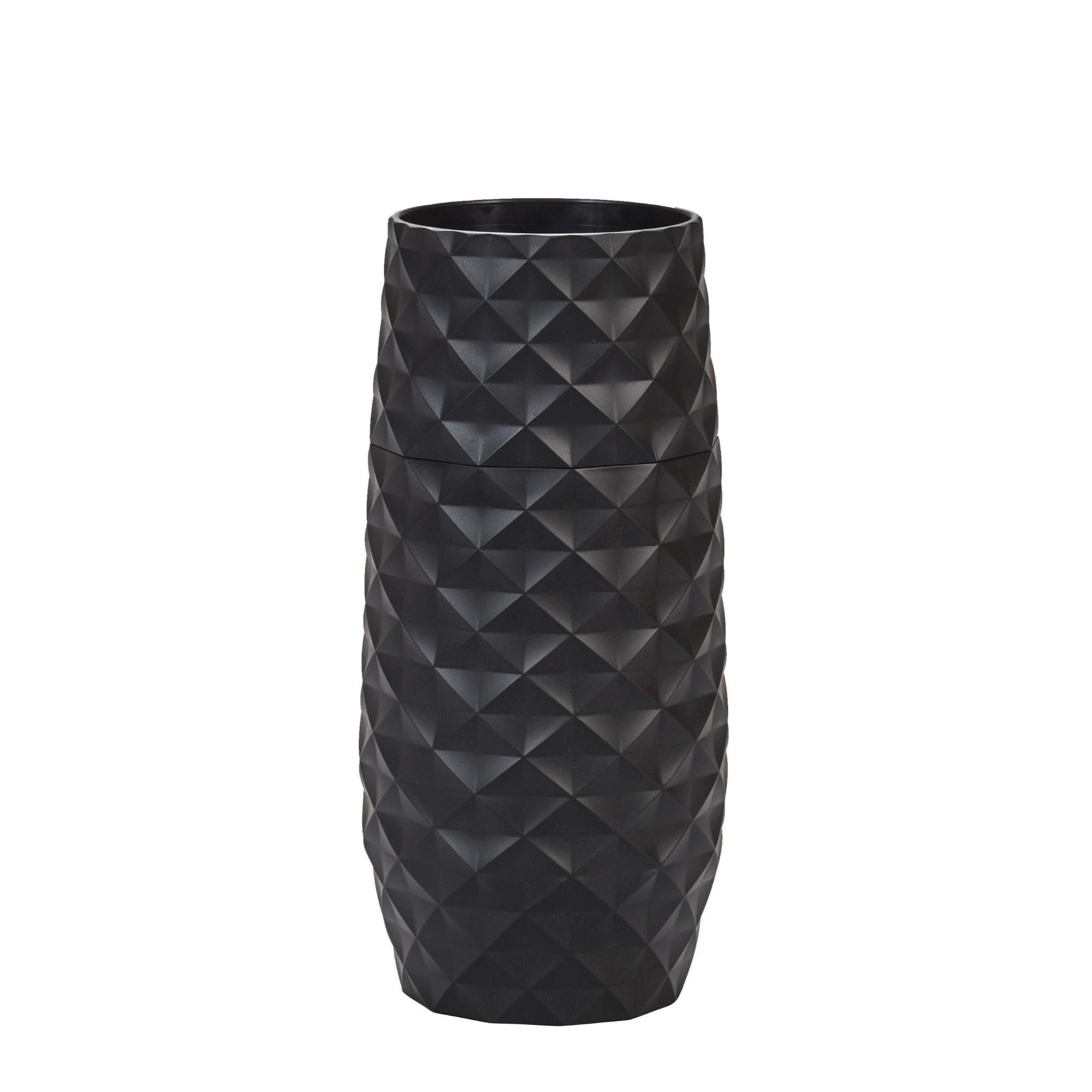 Amaranth 10-Inch Floral Care Impact Resistant Smarter Vase Black Diamond