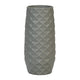 Amaranth 10-Inch Floral Care Impact Resistant Smarter Vase Cool Gray Diamond