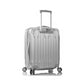 Heys Xtrak 21-Inch Lightweight TSA Combination Lock Carry-On Luggage (Silver)