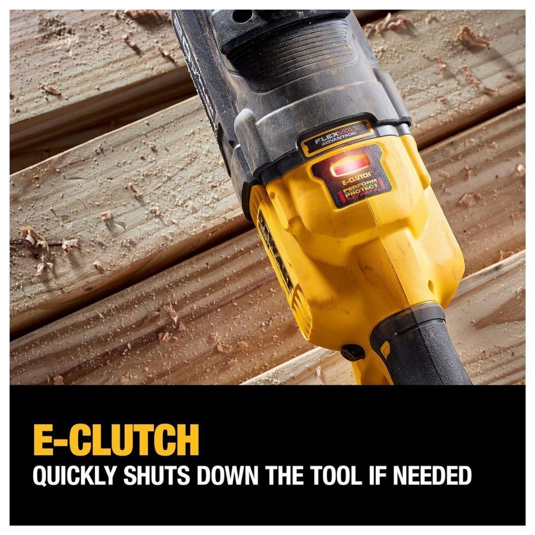 DEWALT 20V MAX* Brushless Cordless 1/2 in. Compact Stud and Joist Drill with FLEXVOLT ADVANTAGE (Tool Only) (DCD444B)