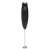 ChefWave Handheld Milk Frother (Black) with Stand