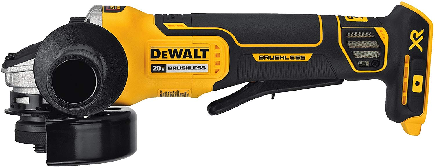 Dewalt DCG413B 20V XR Brushless 4.5-Inch Angle Grinder (Baretool)