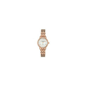 Armitron Women's Rose Gold Watch w/ Mother of Pearl Face & Crystal Accented Dial