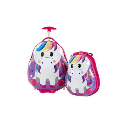 Heys Travel Tots Unicorn 2-Piece Kids Luggage and Backpack Set