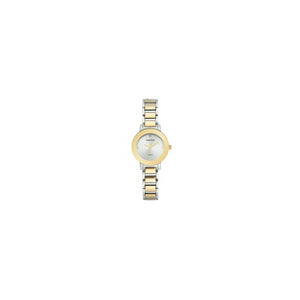 Armitron Women's Two-Tone and Silver Diamond Dial Dress Wrist Watch