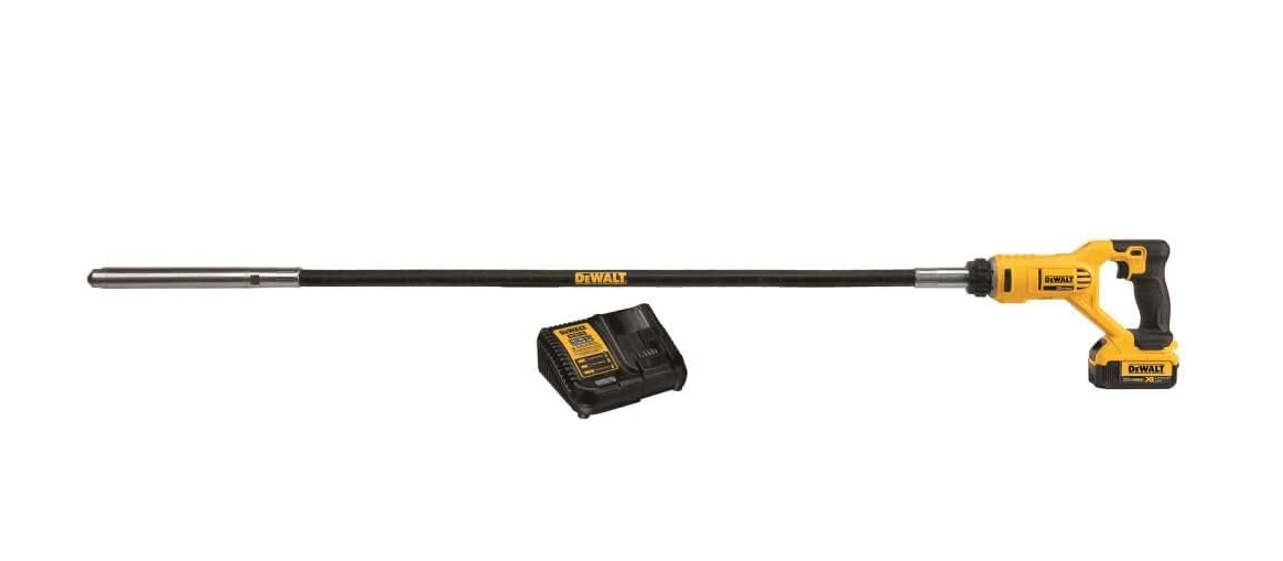 DeWalt DCE531M1 20V MAX Concrete Vibrator Pencil