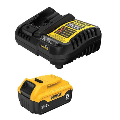 DEWALT 20V MAX 5 Ah Lithium-Ion Battery and Charger Starter Kit (DCB205C)