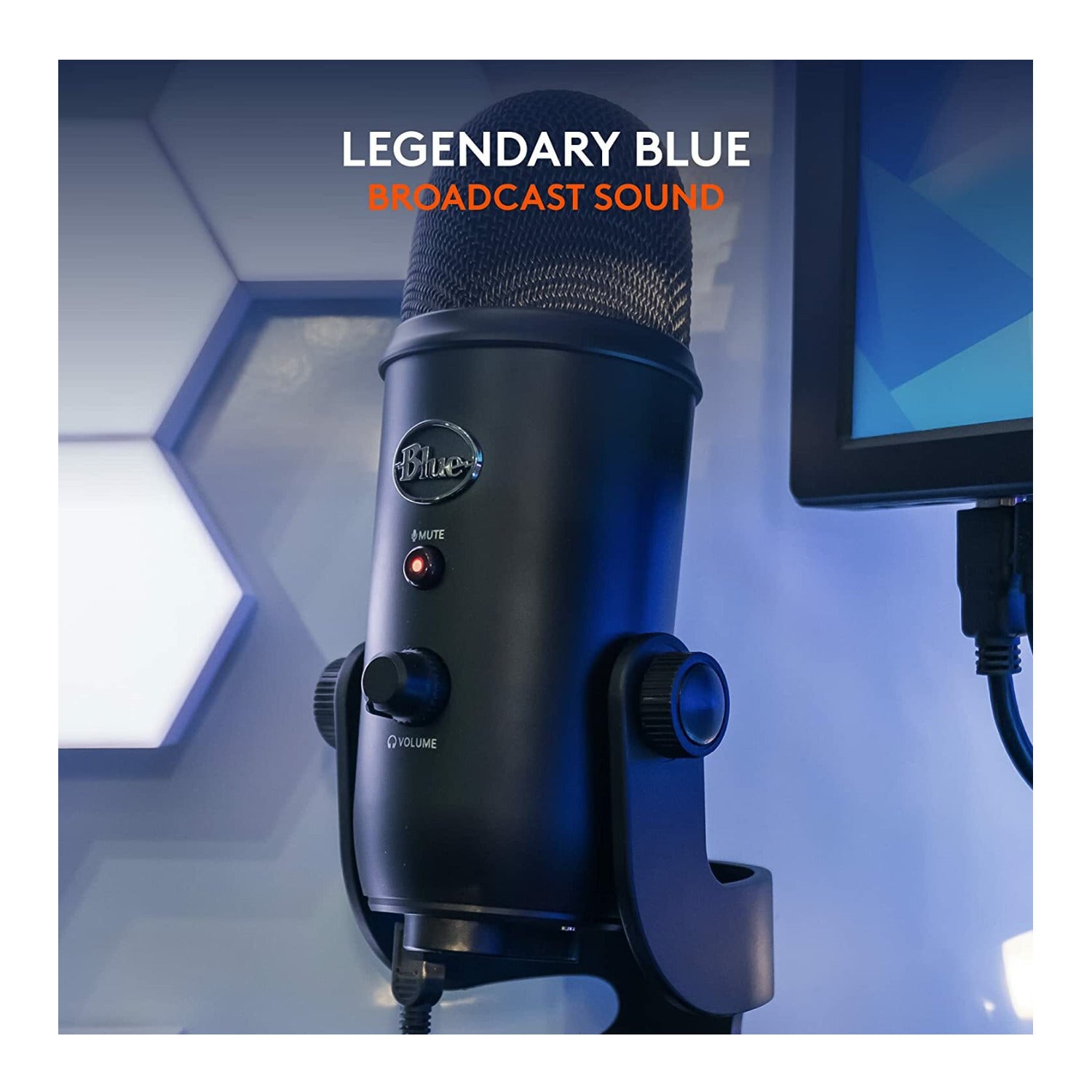 Blue Microphones Yeti USB Microphone (Blackout)