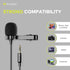 Knox Gear Omnidirectional Condenser Lavalier Microphone