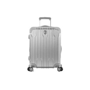 Heys Xtrak 21-Inch Lightweight TSA Combination Lock Carry-On Luggage (Silver)