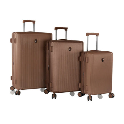 Heys Earth Tones 3-Piece Luggage Set (Umber, 30-Inch, 26-Inch, 21-Inch)